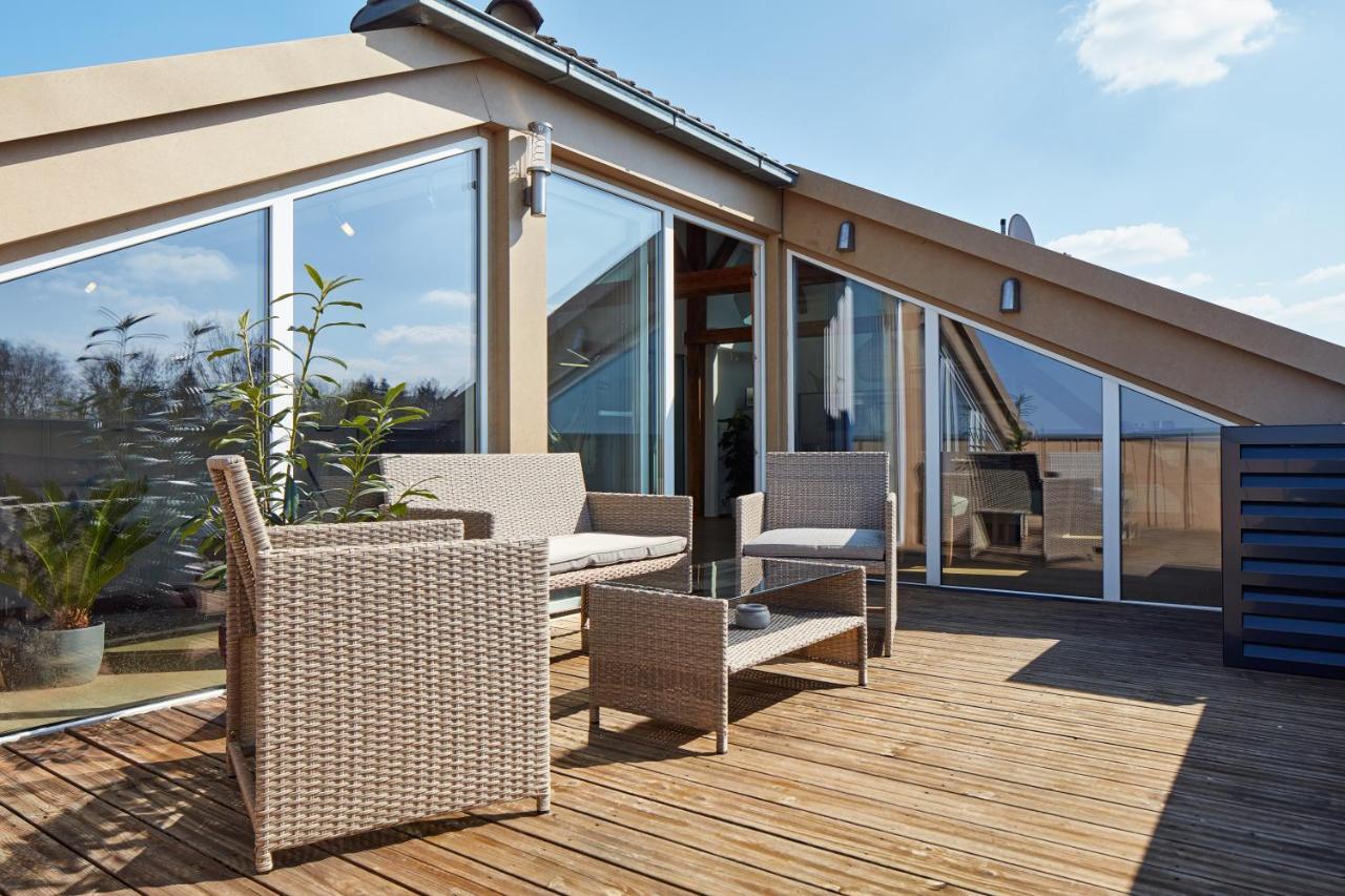 ⸨⸩ Sunset Penthouse: Messe - Siemens - Db - Man ⸨⸩ Lejlighed Nürnberg Eksteriør billede