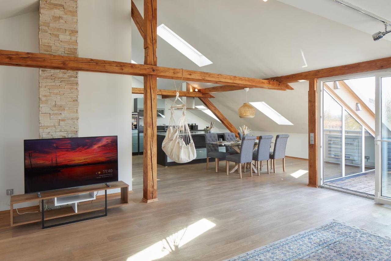 ⸨⸩ Sunset Penthouse: Messe - Siemens - Db - Man ⸨⸩ Lejlighed Nürnberg Eksteriør billede